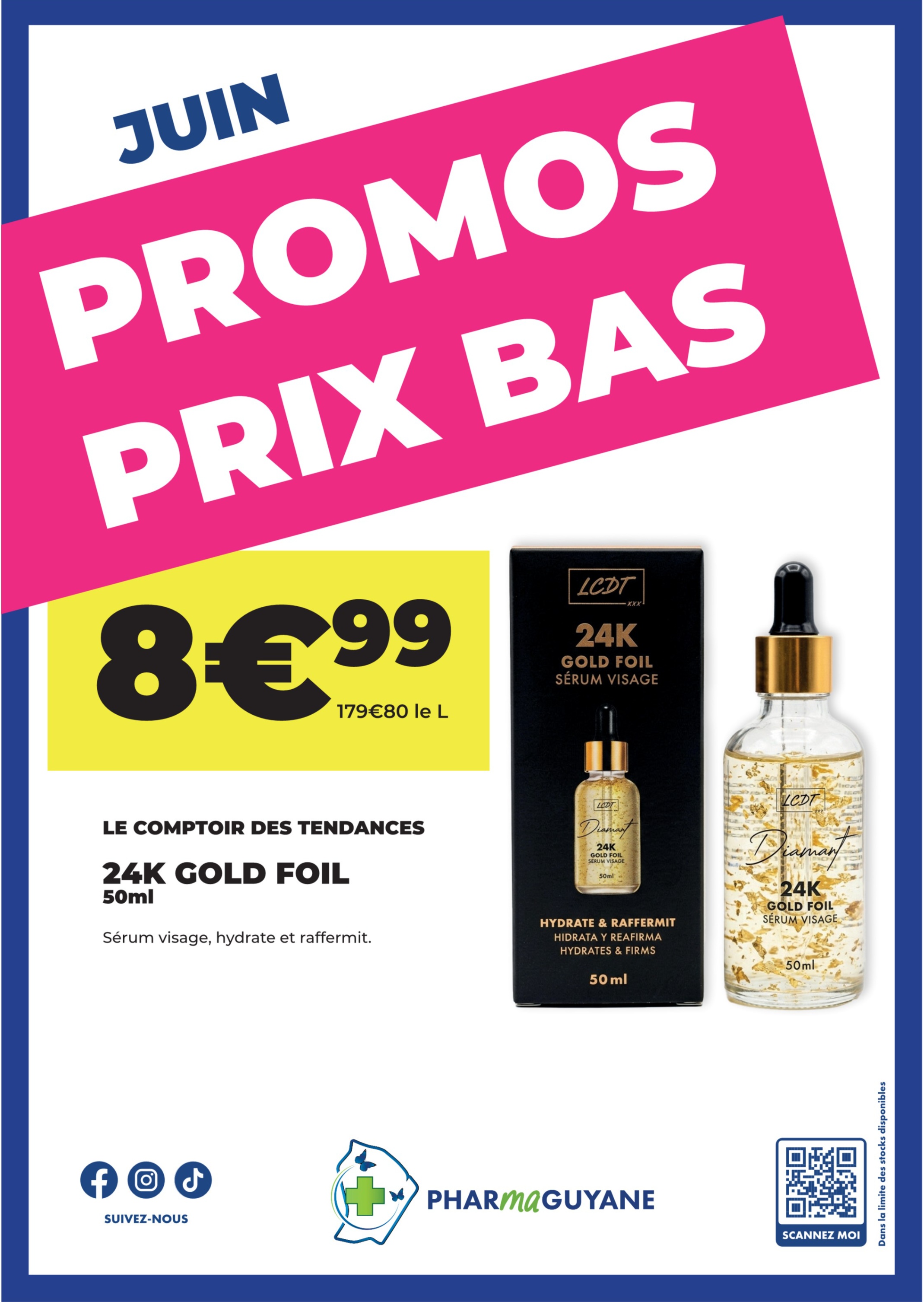 LE COMPTOIR DES TENDANCES 24K Gold Foil 50ml