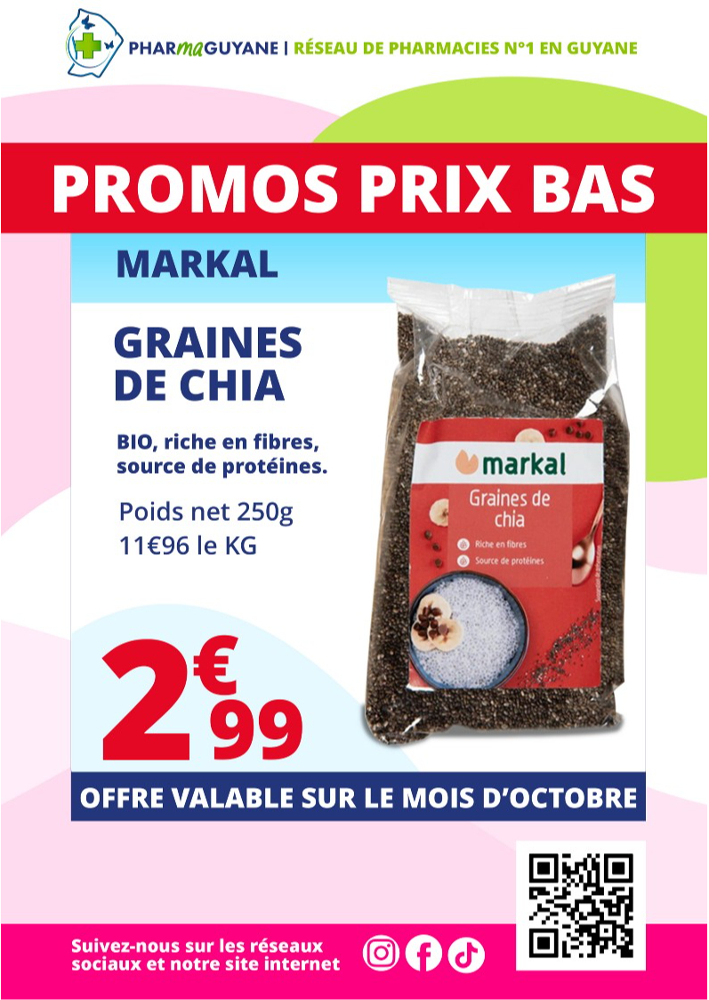 MARKAL Graines de chia