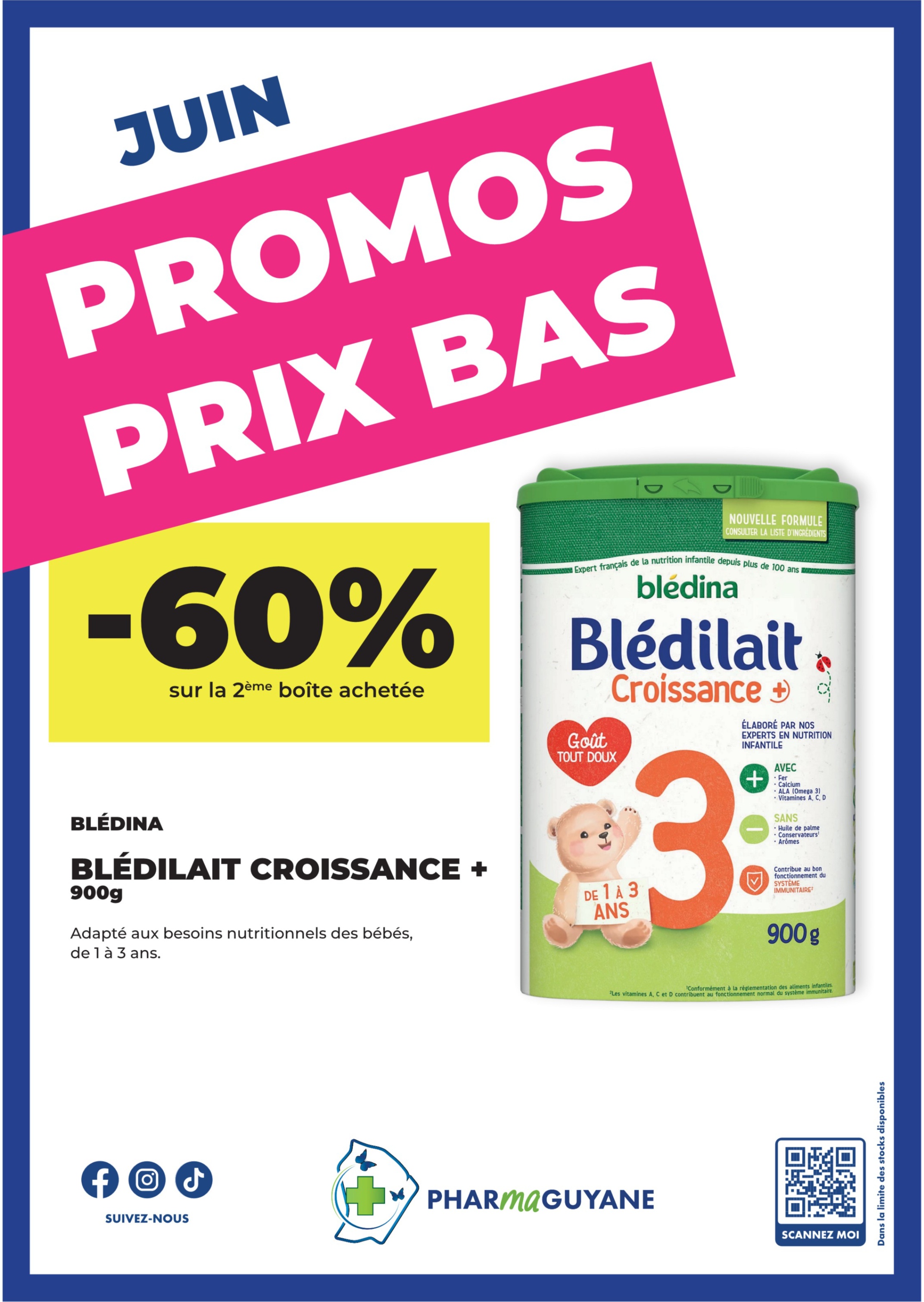 BLEDILAIT Croissance+ 900g